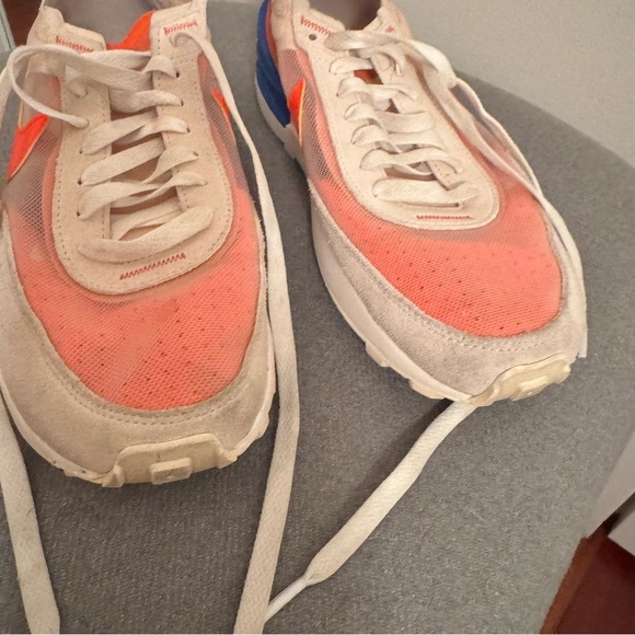 Nike Waffle One sneakers in pearl white/multi - Picture 5 of 9